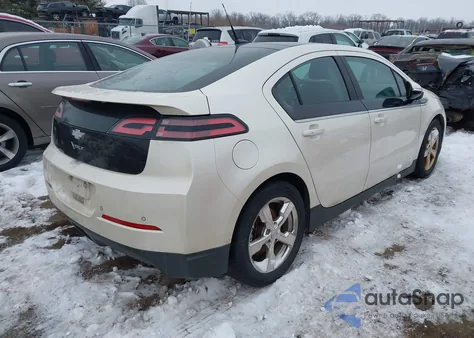 2012 Chevrolet Volt from USA, damaged, VIN 1G1RB6E42CU123367